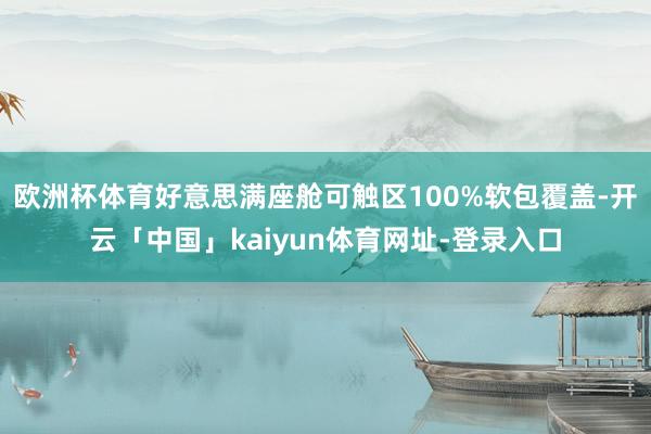 欧洲杯体育好意思满座舱可触区100%软包覆盖-开云「中国」kaiyun体育网址-登录入口